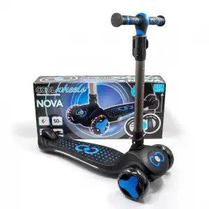 Cool Wheels Nova Katlanır Işıklı Scooter Mavi - FR59205