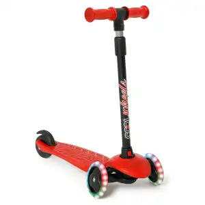 Cool Wheels Star Kırmızı 3 Tekerlekli Işıklı Çocuk Scooter - FR59663