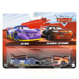 Disney Pixar Cars - Will Rusch ve Tim Treadless , DXV99-HTX08