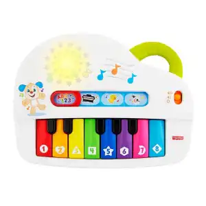 Fisher Price Eğlen & Öğren Işıklı ve Eğlenceli Oyuncak Piyano Türkçe GTW20