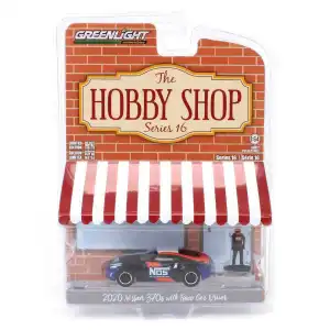 Greenlight 1/64 The Hobby Shop Series 16- 2020 Nissan 370z with Race Car Driver 97160-F