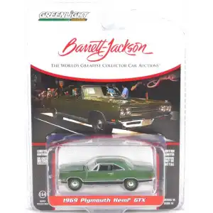Greenlight 1:64 Barrett-Jackson Series 14- 1969 Plymouth HEMI GTX - 37310-B