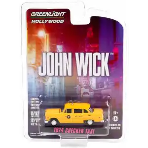 Greenlight John Wick (2014) - 1974 Checker Taxi 44930-F