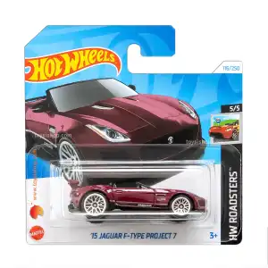 Hot Wheels 15 Jaguar F-Type Project 7 - HW Vans ,116