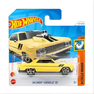 Hot Wheels 64 Chevy Chevelle SS - Muscle Mania 157