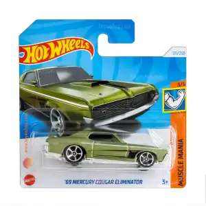 Hot Wheels 69 Mercury Cougar Eliminator - Muscle Mania 171