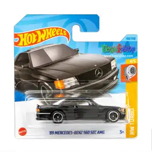 Hot Wheels - 89 Mercedes-Benz 560 Sec AMG - HW Turbo - 150