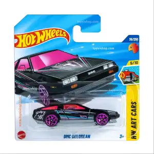 Hot Wheels Tekli Arabalar DMC Delorean - Hw Art Cars - 36