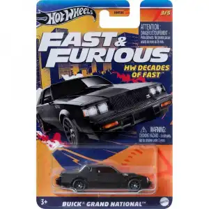 Hot Wheels Fast & Furious -Buick Grand National Decades of Fast