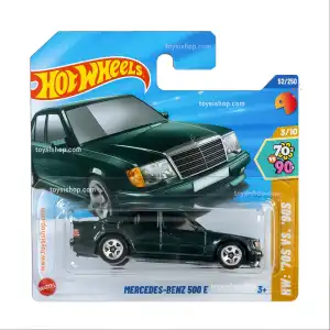 Hot Wheels Tekli Arabalar Mercedes-Benz 500 E - HW: 70s Vs. 90s - 52