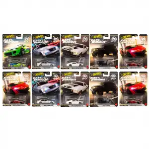Hot Wheels Premium Fast & Furious 25. Years 10 Araçlık Kutu - HNW46-979N