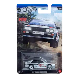 Hot Wheels Silver Series 87 Audi Quattro JKX64 - GDG44