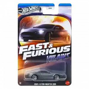 Hot Wheels Silver Series Fast & Furious Villains - 2005 Aston Martin D89