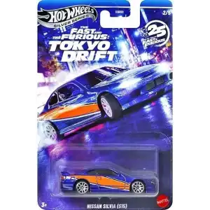 Hot Wheels Silver Series FF Tokyo Drift Nissan Silvia HNR88 - JKX06