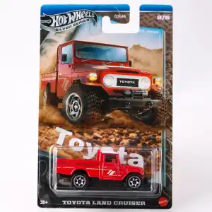 Hot Wheels Silver Series Toyota Land Cruiser (Classic) - GDG44-JBC73