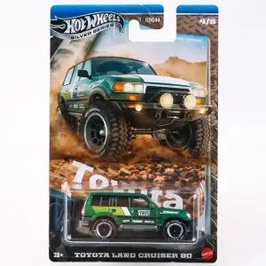 Hot Wheels Silver Series Toyota Land Cruiser 80 GDG44-JBC74
