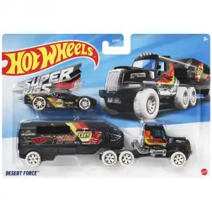 Hot Wheels Taşıyıcı Tırlar Desert Force -  BDW51