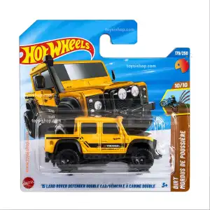 Hot Wheels Tekli Arabalar 15 Land Rover DefenderDouble Cab - Dirt - 179