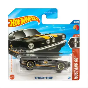 Hot Wheels Tekli Arabalar 67 Shelby GT500 - Mustang Go - 161