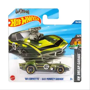 Hot Wheels Tekli Arabalar 68 Corvette - Gas Monkey Garage - HW Dream Garage -134