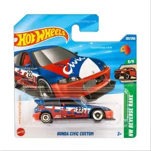 Hot Wheels Tekli Arabalar Honda Civic Custom - HW Reverse Rake - 201