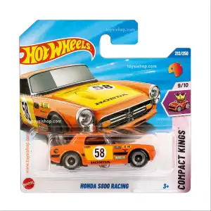 Hot Wheels Tekli Arabalar Honda S800 Racing - Compact Kings - 212 (TH)