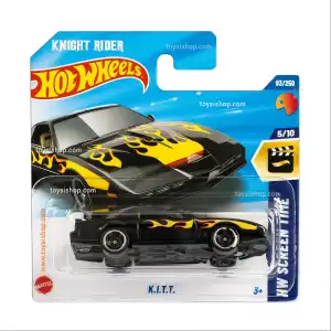 Hot Wheels Tekli Arabalar K.I.T.T. - HW Screen Time - 83