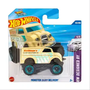 Hot Wheels Tekli Arabalar Monster Dairy Delivery - HW Designed By - 133
