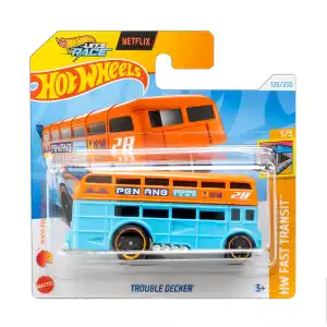 Hot Wheels Trouble Decker - HW Fast Transit, 126