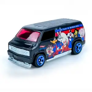 Hot Wheels Warner Bros 100. Yıl Temalı Araçlar - Custom 77 Dodge Van