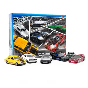 Hot Whels Silver Series Japon Temalı 6lı Arabalar JBY77