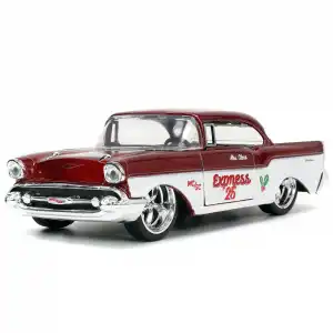 Jada Mrs. Santa Claus & 1957 Chevrolet Bel Air 1:32 - 253253008