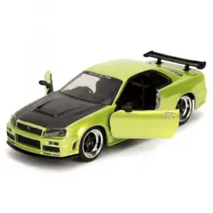 Jada Pink Slips 1:32 2002 Nissan Skyline GT-R (R-34)- 253292000