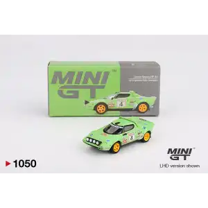 Mini GT Lancia Stratos HF #4 1979 Spanish Rally Champion - MGT01050