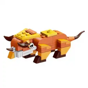 Kızılkaya - Triceratops Dinozor Blok Oyuncak - SM2550-02