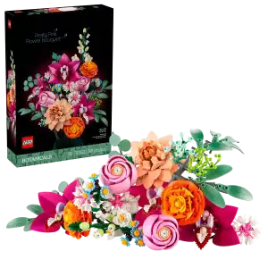 LEGO Botanicals Pembe Çiçek Buketi, 10342