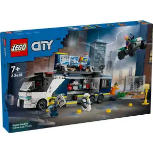 LEGO City Polis Mobil Suç Laboratuvarı Kamyonu, 60418