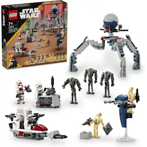LEGO Star Wars Klon Trooper ve Savaş Droidi Savaş Paketi Seti , 75372