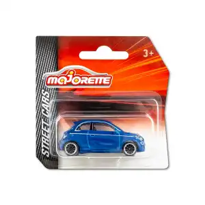 Majorette Street Cars - Fiat 500 Icon Blue