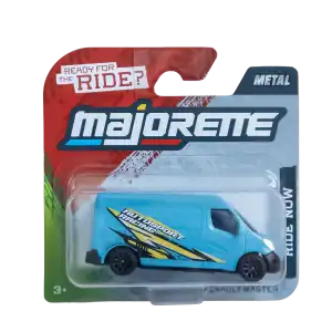 Majorette Street Cars Renault Master Mavi Diecast Model Araba