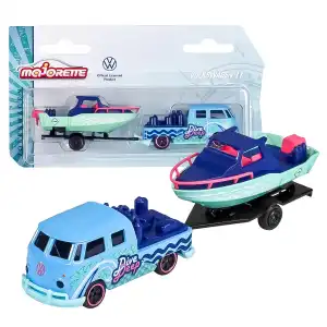 Majorette Volkswagen Original Trailer Tekne & T1