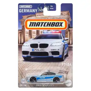 Matchbox Almanya 2024 BMW M5 Police 17/24