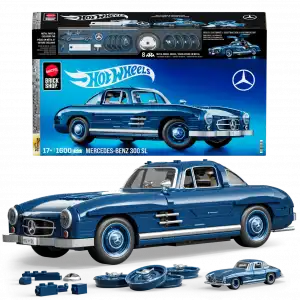 MEGA Hot Wheels Mercedes-Benz 300 Sl Yarış Arabası Yapı Oyuncağı