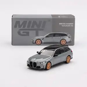 Mini GT 1/64 BMW M3 Competition Touring Brooklyn Grey - MGT00864