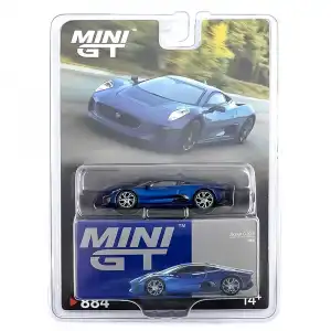 MINI GT: 1/64 Jaguar C-X75 Blue - Blister Paket - MGT00884-BL