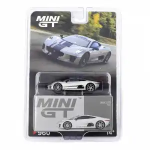 Mini GT 1/64 Jaguar C-X75 Silver MGT00960-BL