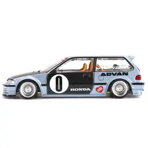 Mini GT 1/64 KaidoHouse Honda Civic (EF) Kaido Roulette V1 - KHMG179