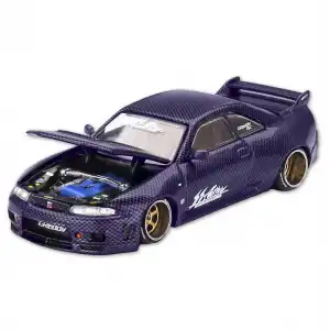 Mini GT 1/64 KaidoHouse Nissan Skyline GT-R (R33) Active Carbon R V2 - KHMG163