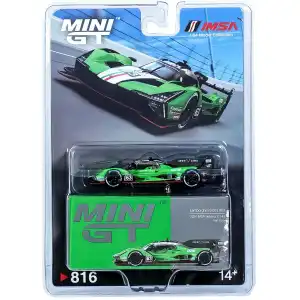 MINI GT: 1/64 Lamborghini SC63 #63 Iron lynx 2024 IMSA Sebring 12 Hrs - Blister Paket - MGT00816-BL
