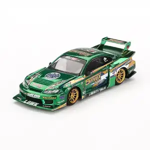 Mini GT 1/64 Nissan LB-Super Silhouette S15 SILVIA LBWK 2024 Fausto Racing MGT00858-BL
